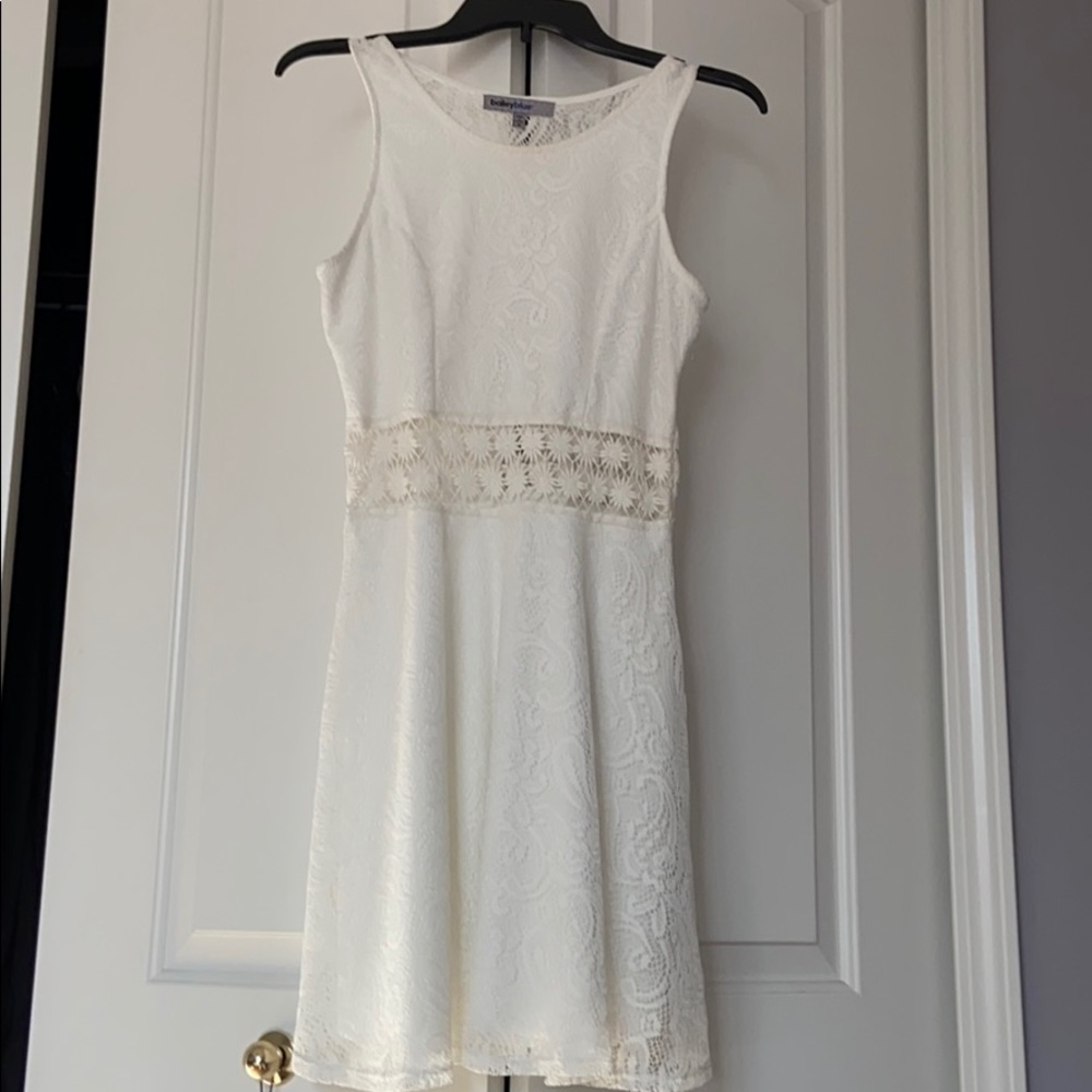 Nice white floral dress